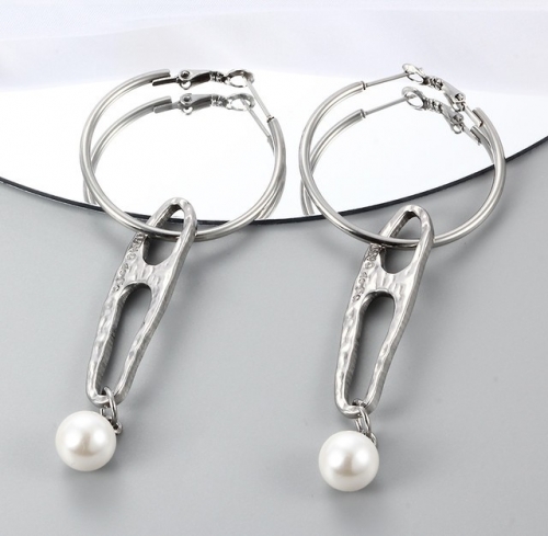 Stainless Steel Uno de 50 Earrings-CH220415-P10FRD