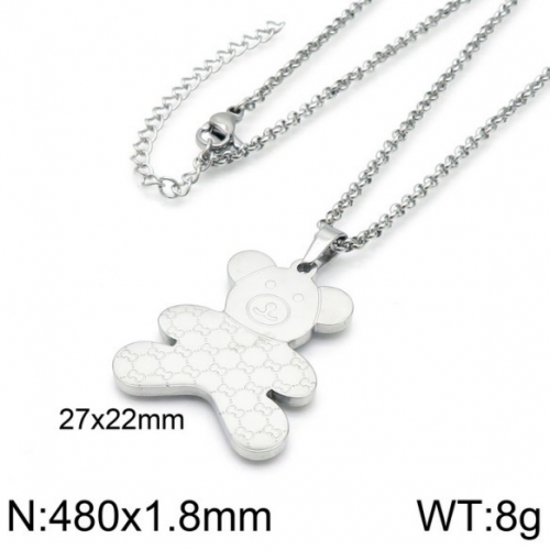 Stainless Steel TOU*S Necklace-DY211222-XL-119S-186-13