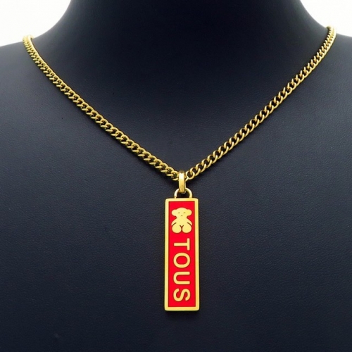 Stainless Steel Tou*s Necklace-DY220506-XL-121G-271-19-2