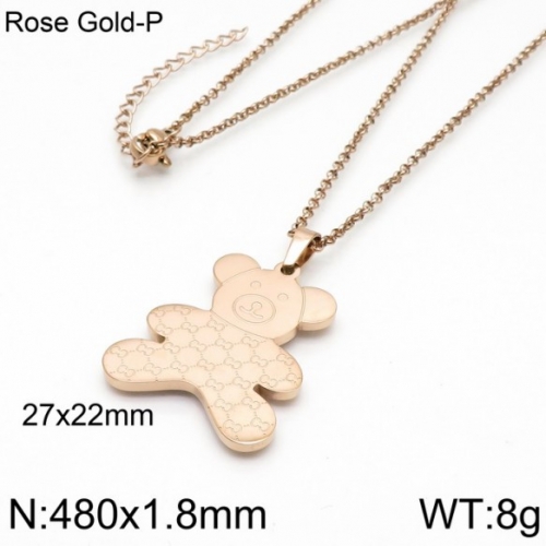 Stainless Steel TOU*S Necklace-DY211222-XL-119R-229-16