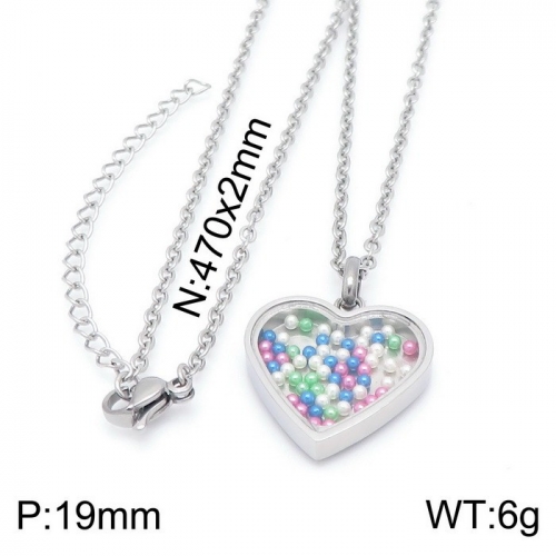 Stainless Steel TOU*S Necklace-DY211222-XL-118S-243-17