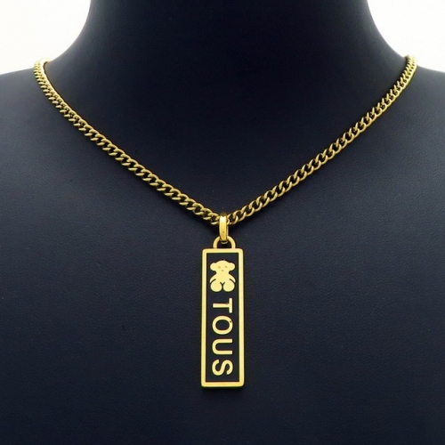 Stainless Steel Tou*s Necklace-DY220506-XL-120G-271-19-1