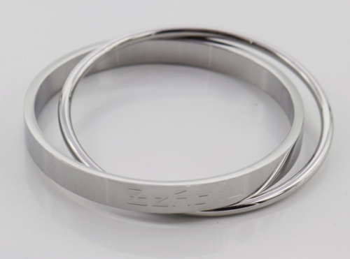 Stainless Steel Brand Bangle-BY220506-IMG_9611