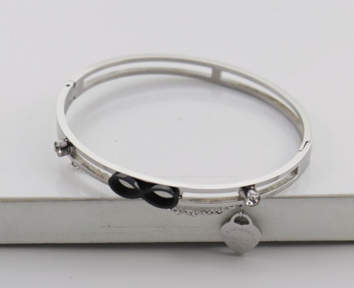 Stainless Steel Brand Bangle-BY220506-IMG_9622