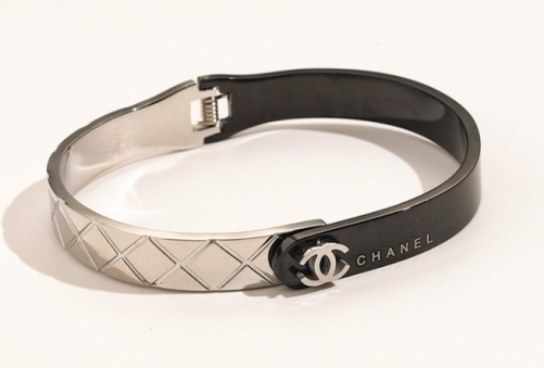 Stainless Steel Brand Bangle-YWA220511-P22.5HF