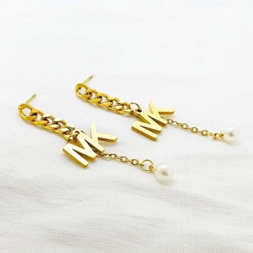 Stainless Steel Brand Earrings-RR220515-Rre0696-13