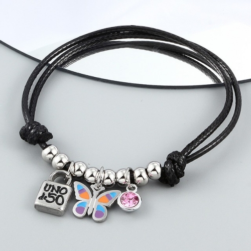 Stainless Steel UNO DE &50 Bracelet-CH220515-P13VBN