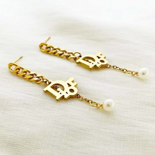 Stainless Steel Brand Earrings-RR220515-Rre0698-13