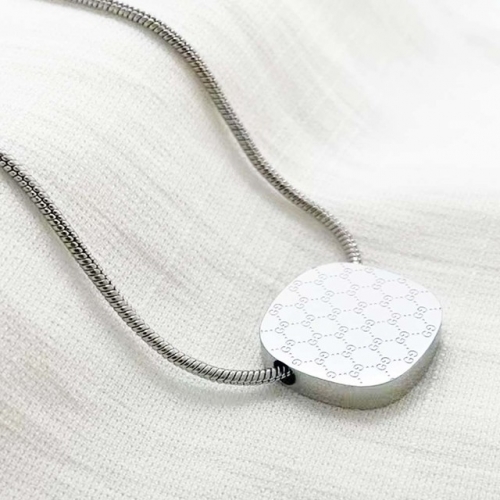 Stainless Steel Brand Necklace-RR220515-Rrx0516-15