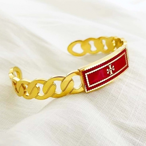 Stainless Steel Brand Bangle-RR220515-Rrs04073-24