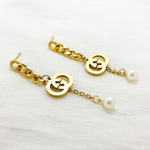 Stainless Steel Brand Earrings-RR220515-Rre0697-13