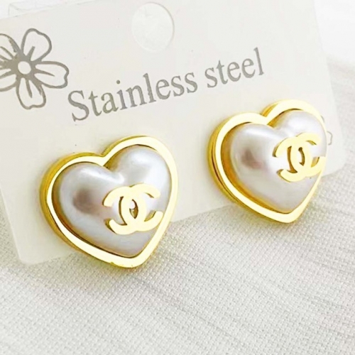 Stainless Steel Brand Earrings-RR220515-Rre0693-18