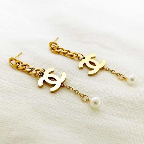 Stainless Steel Brand Earrings-RR220515-Rre0695-13