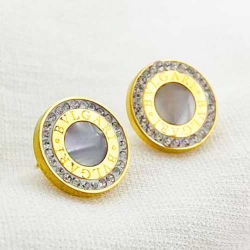 Stainless Steel Brand Earrings-RR220523-Rre0700-13