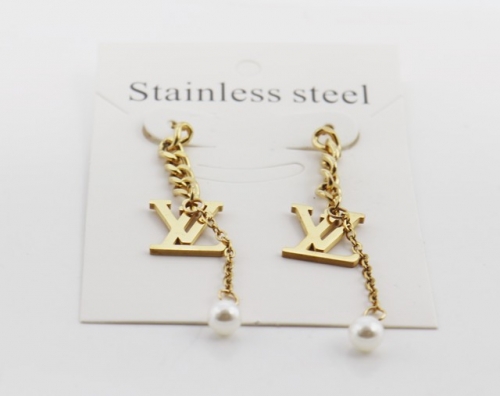 Stainless Steel Brand Earrings-XX220523-IMG_0303