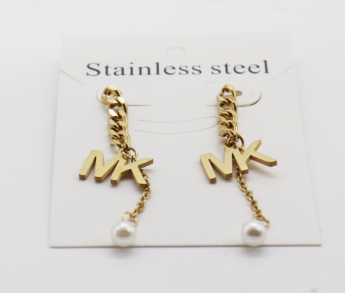 Stainless Steel Brand Earrings-XX220523-IMG_0306