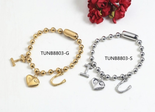 Stainless Steel UNO DE & 50 Bracelet-SN220526-TUNB8803-G