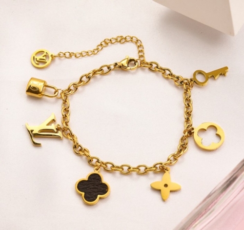 Stainless Steel Brand Bracelet-YWA220526-P13.5STG