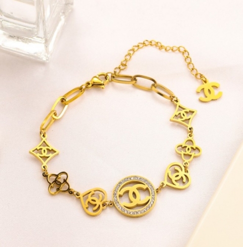 Stainless Steel Brand Bracelet-YWA220526-P14.5GEW