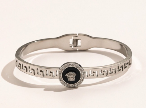 Stainless Steel Brand Bangle-YWA220526-P16ASFD