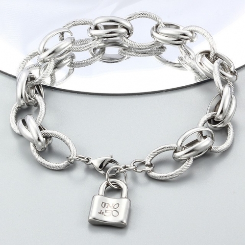 Stainless Steel uno de & 50 Bracelet-CH220526-P19BGD