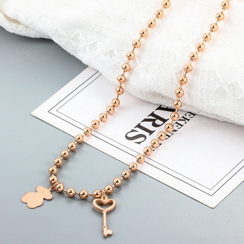 Stainless Steel TOU*S Necklace-CH220526-P15VAA