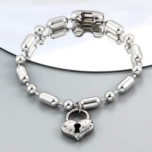 Stainless Steel Uno de & 50 Bracelet-CH220617-P10VCDD