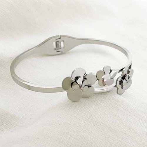 Stainless Steel Brand Bangle-RR220624-Rrs04108-23