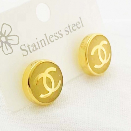 Stainless Steel Brand Earrings-RR220624-Rre0711-13