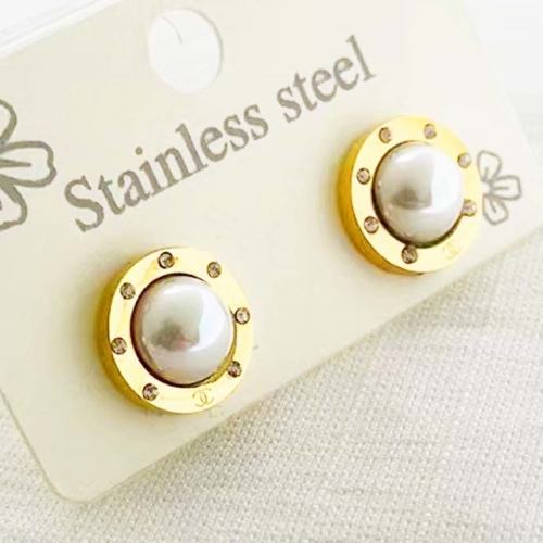 Stainless Steel Brand Earrings-RR220704-Rre0717-14