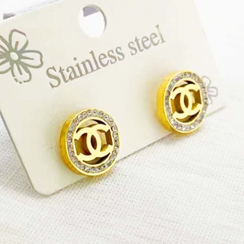 Stainless Steel Brand Earrings-RR220704-Rre0715-13