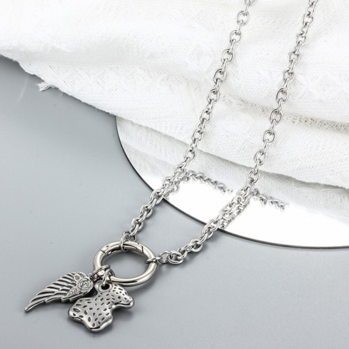 Stainless Steel TOU*S Necklace-CH220704-P16IIGG