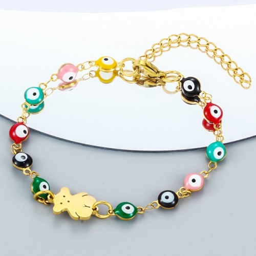 Stainless Steel TOU*S Bracelet-CH220704-P14GVVC