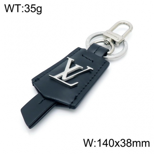 Stainless Steel Brand Keychain-DY220704-LVSK006G-371-26