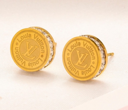 Stainless Steel Brand Earrings-YWA220712-P11.5FSA