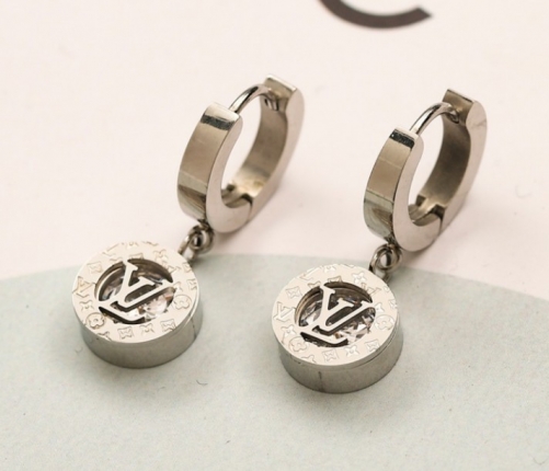 Stainless Steel Brand Earrings-YWA220712-P10SAFS