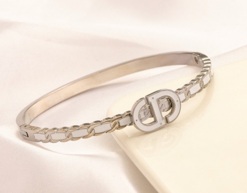 Stainless Steel Brand Bangle-YWA220712-P17SGD