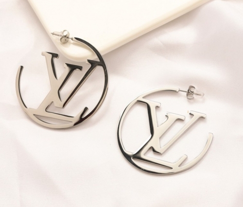 Stainless Steel Brand Earrings-YWA220712-P12DF