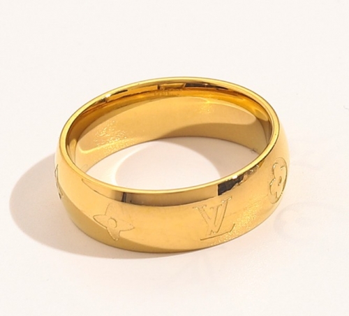 Stainless Steel Brand Ring-YWA220712-P8.5D