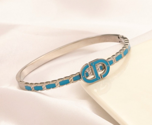 Stainless Steel Brand Bangle-YWA220712-P17DSGDS