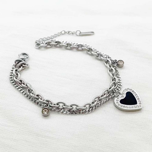 Stainless Steel Brand Bracelet-RR220717-Rrs0457-15