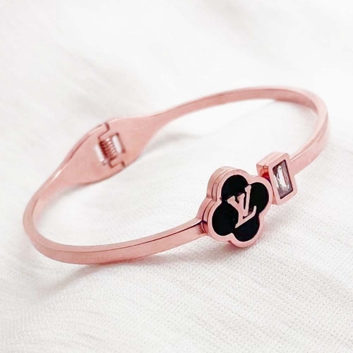 Stainless Steel Brand Bangle-RR220717-Rrs04141-25