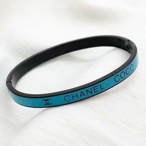 Stainless Steel Brand Bangle-RR220717-Rrs04132-24