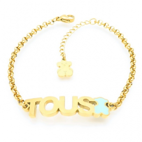 Stainless Steel TOU*S Bracelet-DY220801-SL-129G-229-16