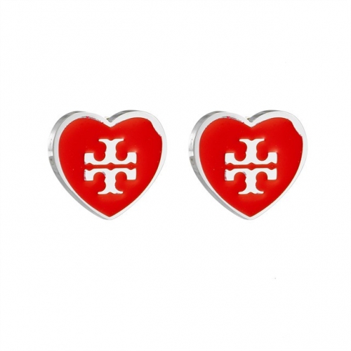 Stainless Steel Brand Earrings-HF220803-TBED2207-1-7