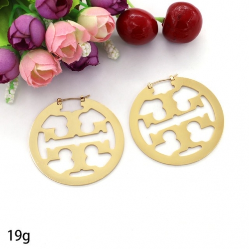 Stainless Steel Brand Earrings-HY220808-P14BC