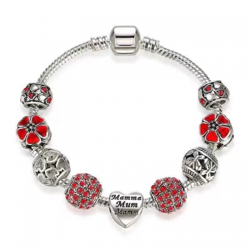 Stainless Steel Bracelet with alloy copper charms-DN220717-IMG_13K-13L