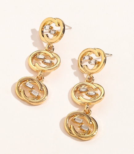 Copper Brand Earrings-YWA220809-P6DFG