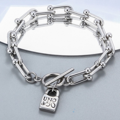 Stainless Steel uno de & 50 Bracelet-CH220808-P21BYF