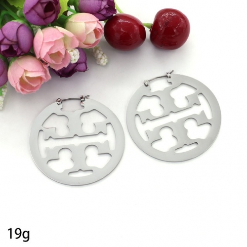 Stainless Steel Brand Earrings-HY220808-P13ZS